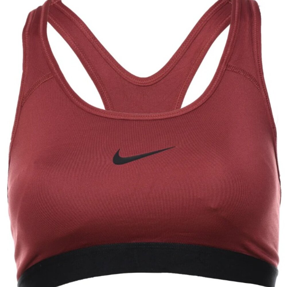 Nike Burgundy Sports Bra